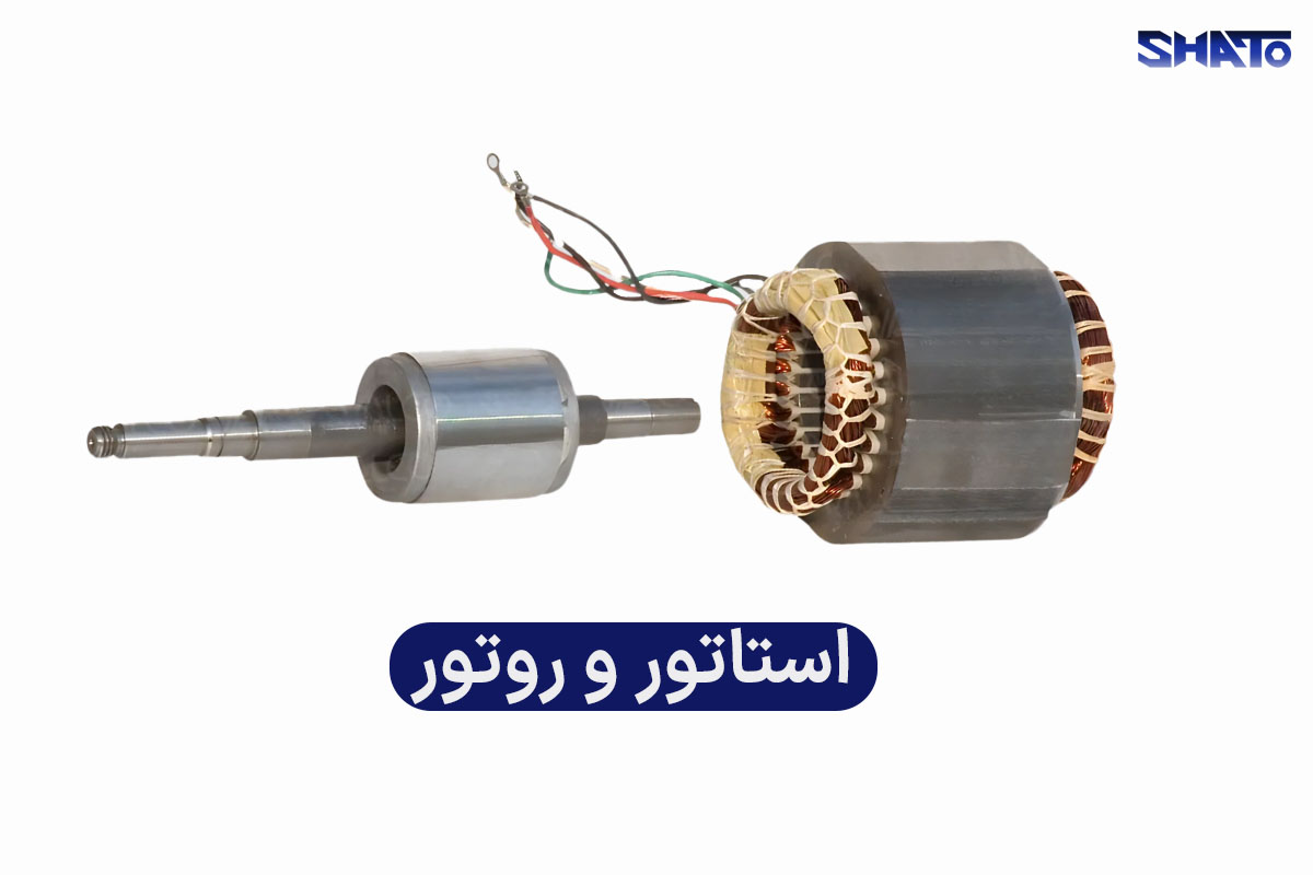 عکس استاتور و روتور دینام خودرو
